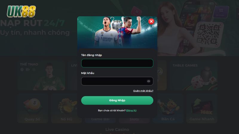 Cách Đăng Nhập UK88 Trên Máy Tính & Điện Thoại Cực Dễ 3 Các bước đăng nhập đơn giản dễ dàng thực hiện